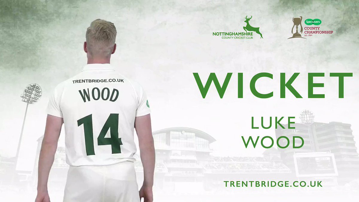 WICKET | Luke Wood is brought into the attack and strikes as Ballance (61) can only top-edge a pull to substitute fielder Louis Bhabra who takes a sensational catch at long leg. Yorkshire 199-4, lead by 247 runs. Follow #YorksvNotts live 👉http://socsi.in/G_UBY91
