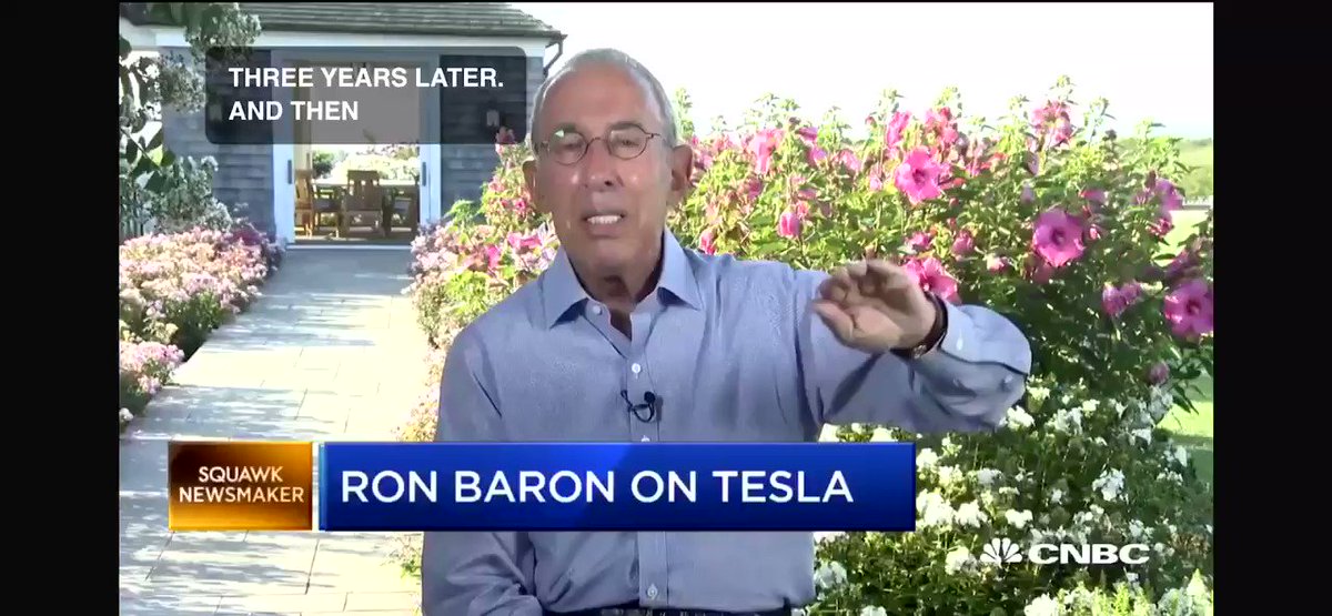 RT @vincent13031925: Ron Barron Says Has Not Sold Any Tesla Stock, Says Opportunity Has Not Shrunk
$TSLA #Tesla https://t.co/gR07AtNuEc