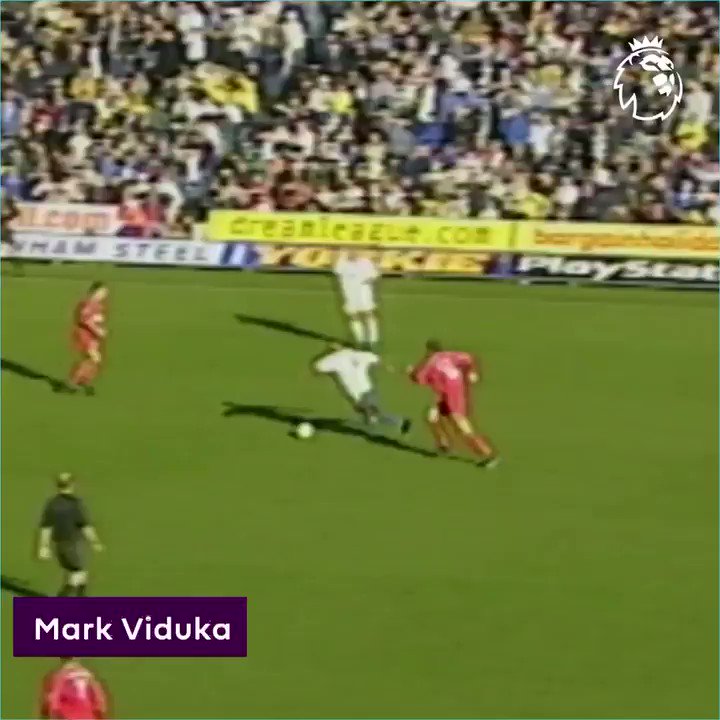 A delightful chip 👌#GoalOfTheDay is a touch of class from Mark Viduka#PL