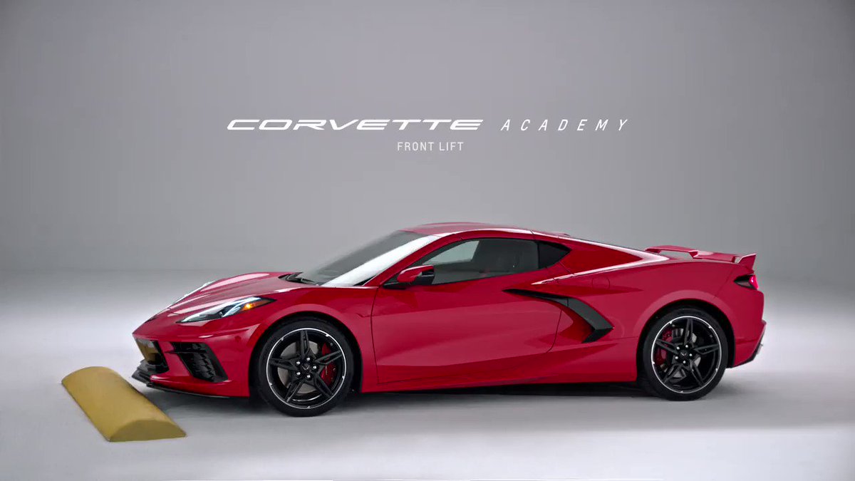 Did you know? Drivers can now raise the front of their Corvette almost two inches in less than three seconds with the available front lift in the 2020 Corvette. https://t.co/j9mgZKdu9v