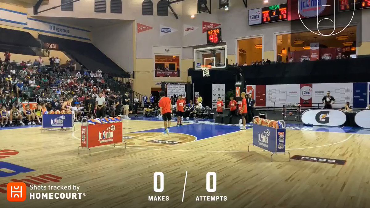 Gracie Barnes had an impressive final round to win the 3-Point Contest during Skills Night at the #JrNBAGlobalChampionship! 👏
Check out her round using @homecourtai! 👀