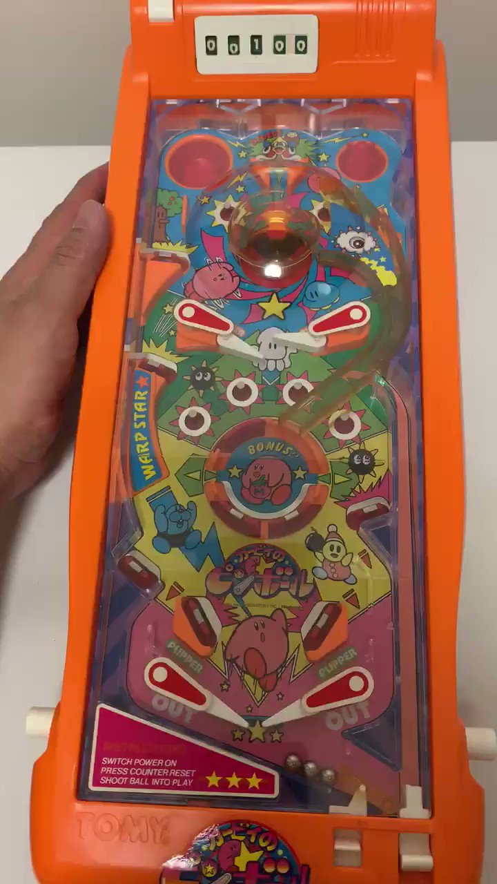 Yahoo!オークション - 超美品 動作品 レア カービィのピンボール
