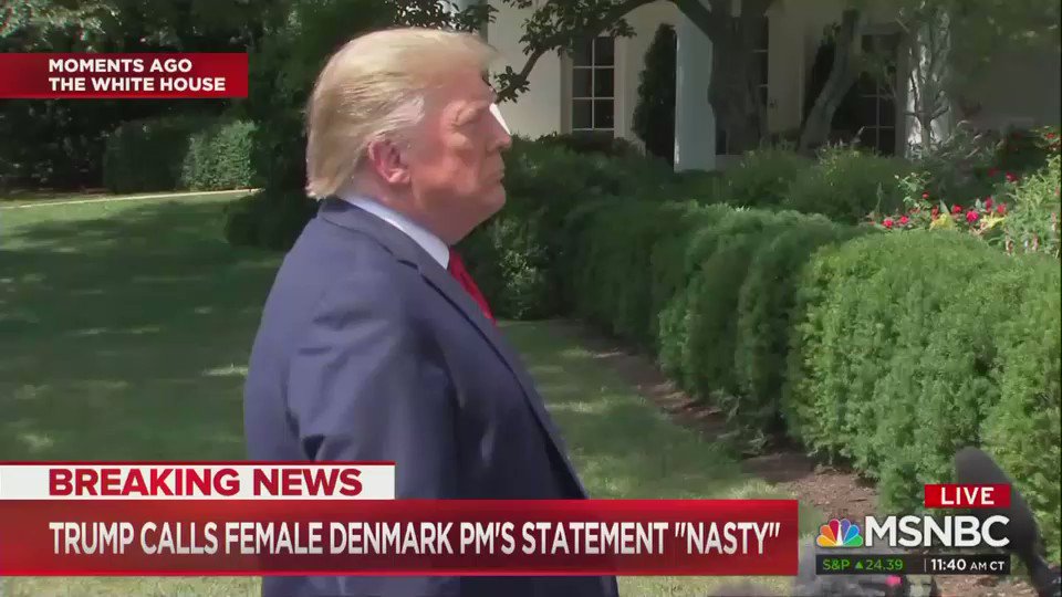 TPM Livewire (@TPMLiveWire) on Twitter photo 2019-08-21 16:53:27 Trump doubles down on Jewish disloyalty comments Trump doubles down on Jewish disloyalty comments