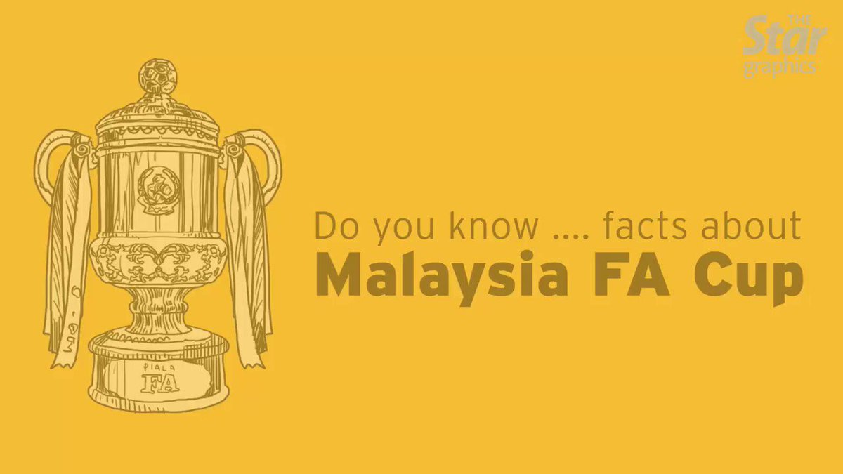 RT @staronline: Kedah and Selangor are the most successful clubs in the FA Cup.
#football #facup #malaysia https://t.co/tlqv6bEwLk