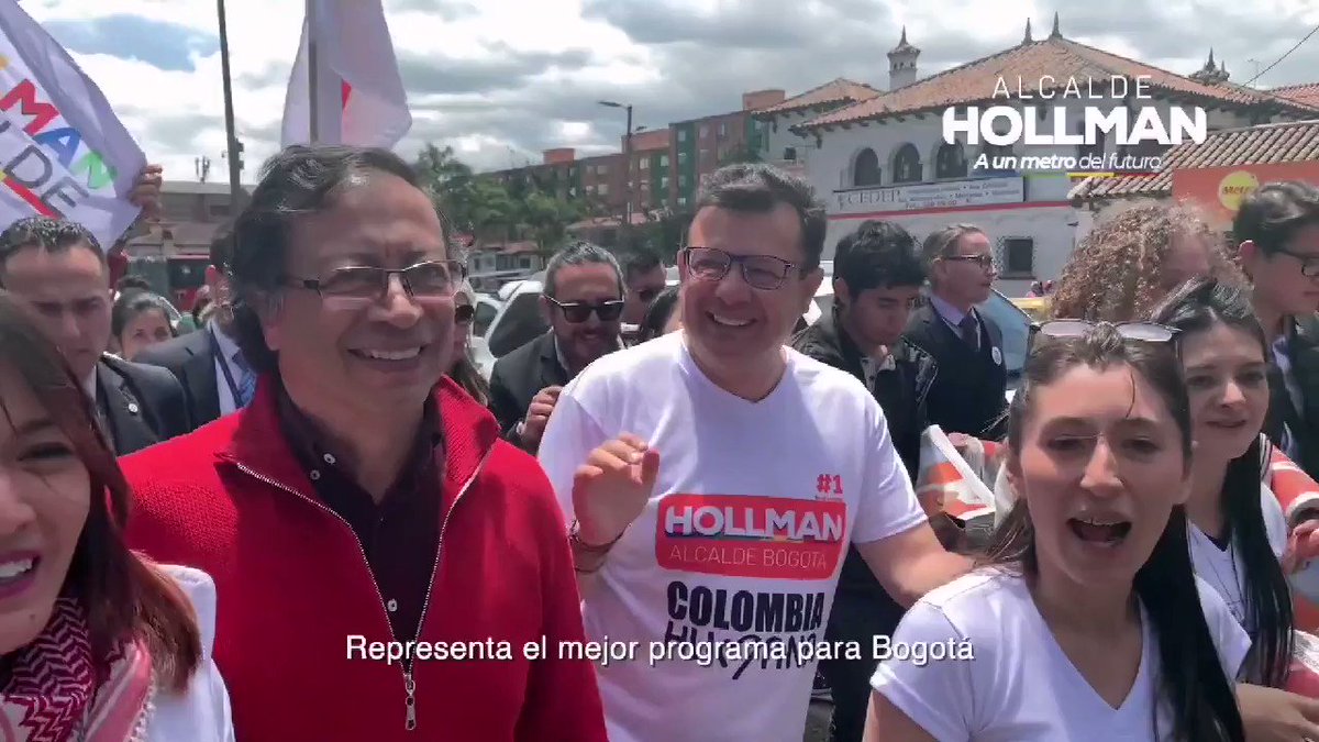 𝗘𝘀𝘁𝗮𝗺𝗼𝘀 𝗮 𝘂𝗻 𝗺𝗲𝘁𝗿𝗼 𝗱𝗲𝗹 𝗳𝘂𝘁𝘂𝗿𝗼🚇👩🎓🌳:Con un metro subterráneo, con una Universidad Distrital que dignifique a los Bogotanos, ¡𝗲𝘀𝘁𝗲 27 𝗱𝗲 𝗼𝗰𝘁𝘂𝗯𝗿𝗲 𝗲𝘀𝗰𝗼𝗴𝗲𝗺𝗼𝘀 𝗹𝗮 𝘃𝗶𝗱𝗮!