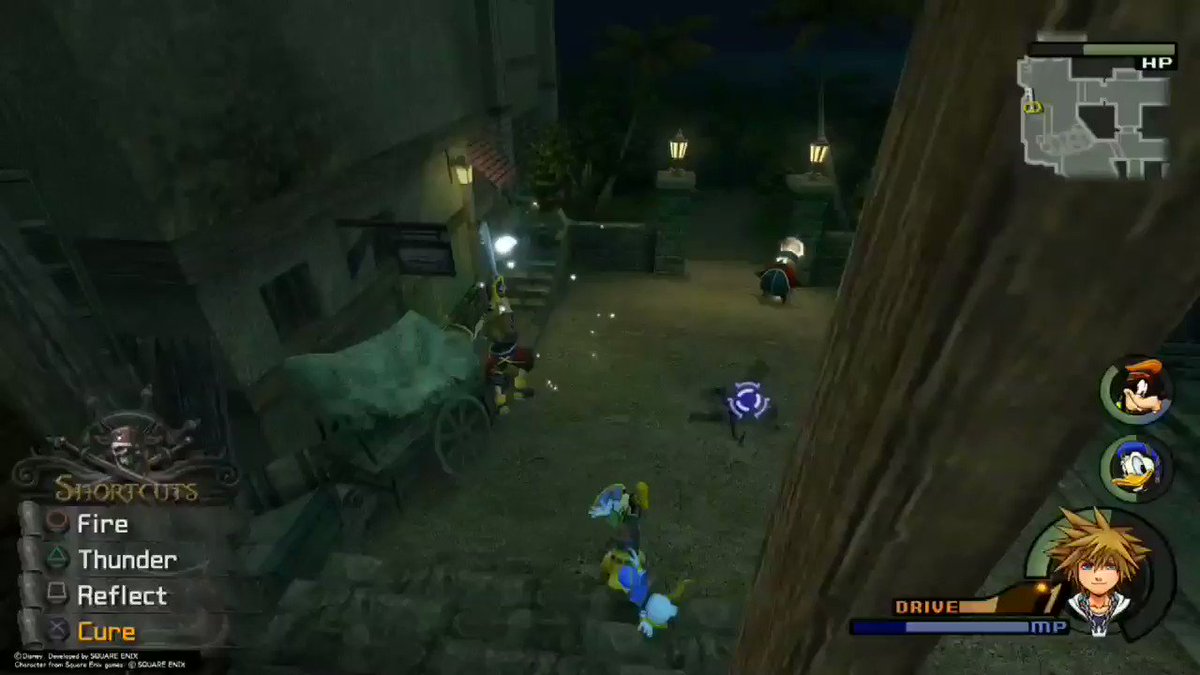Kingdom Hearts 2 moments where Donald saves me in port royal