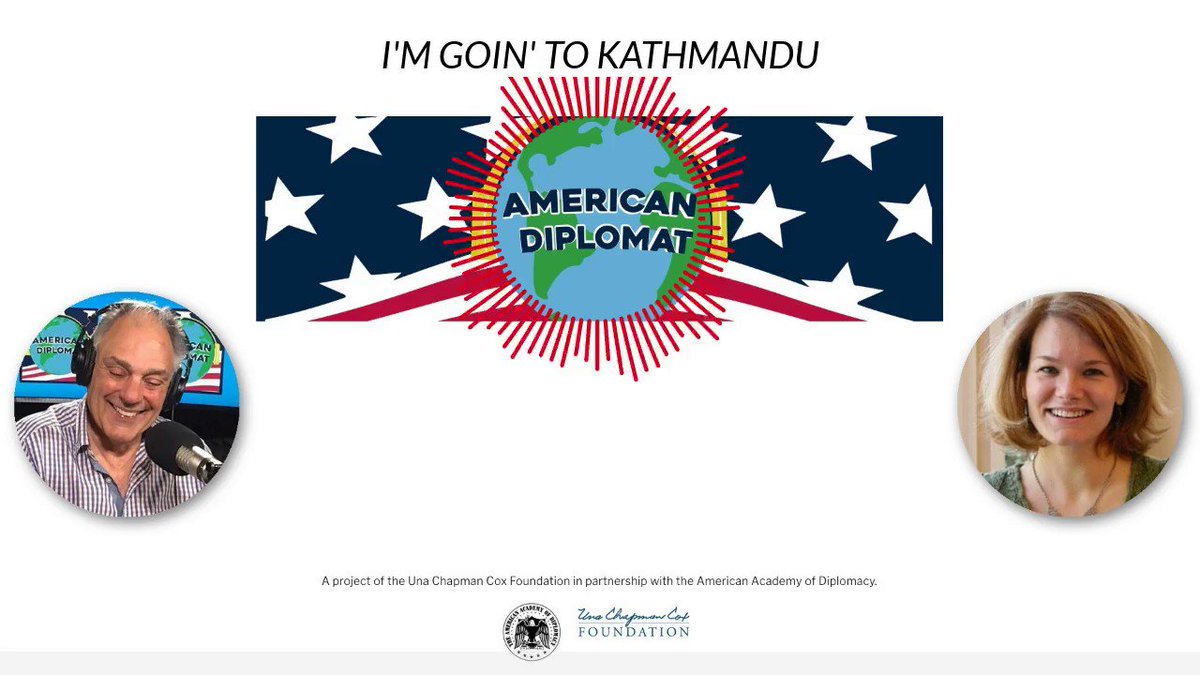 NEW Podcast: we're speaking with Larry Dinger about his time in Nepal. He spent his first tour in 1983 as a Vice Consulate in Mexico City, then Indonesia, Canberra, Fiji, Kathmandu, Ambassador to Micronesia, Ambassador in Fiji and he was Charge d'Affaires in Burma (now Myanmar).