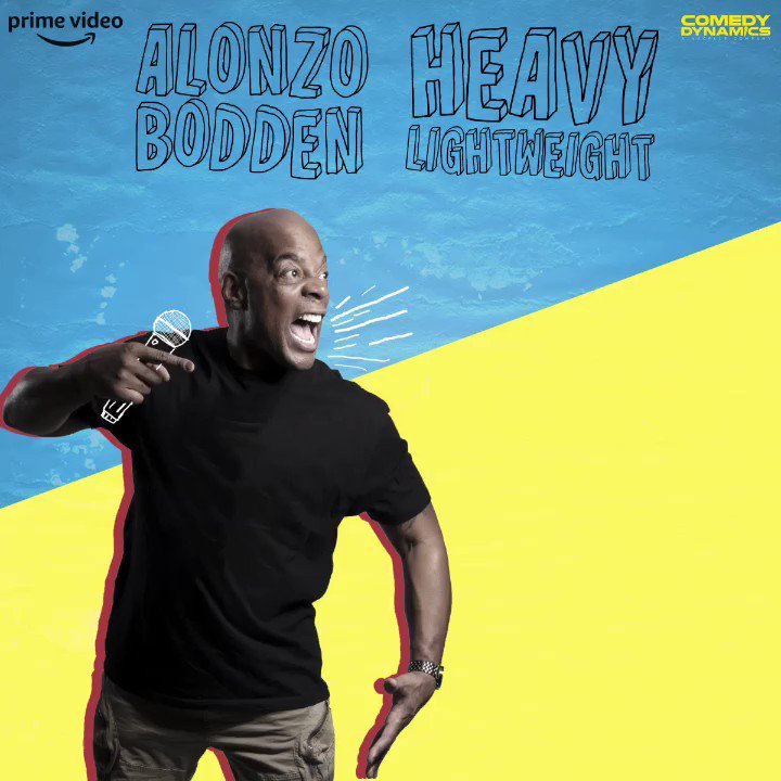 RT @AlonzoBodden: Today’s the Day. My special Heavy Lightweight premiers on Amazon Prime @PrimeVideo https://t.co/3kT2oeV9g1