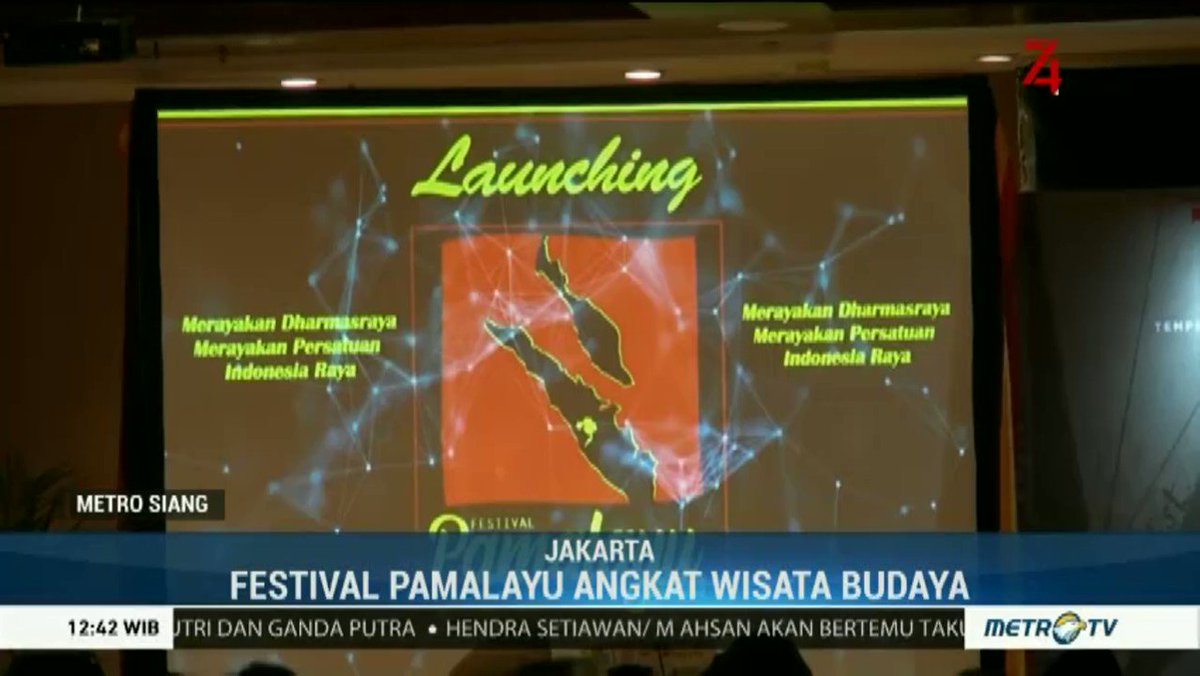 Festival Pamalayu Ungkap Sejarah Terpendam https://www.metrotvnews.com/s/bw6CjnyY