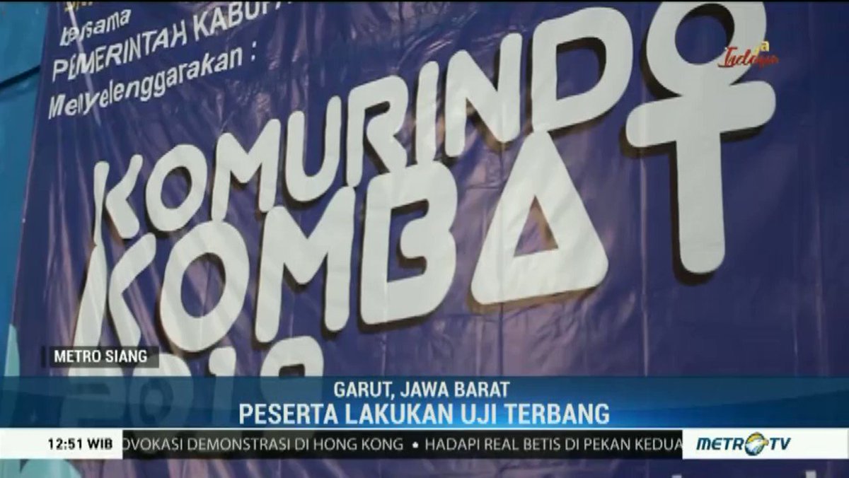 Ratusan Mahasiswa Ikuti Kompetisi Roket dan Balon di Garut https://www.metrotvnews.com/s/bmRC6awE