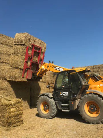 Learning to stack safely ! #farming #youngfarmers #harvest19 #bales #Wales #somerset #cambridge