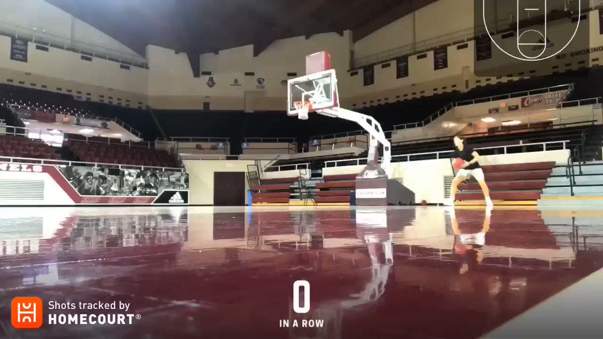 . @Hailey_Mccoy6 putting in work on a Sunday morning! Our staff is loving how much these players want to get in the gym and WORK! @HomeCourtai – at Alumni Coliseum