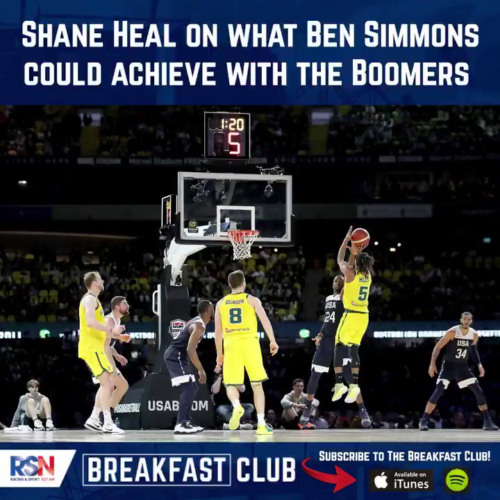 Would you like Ben Simmons to commit to the Boomers?
Shane Heal believes the possibilities are endless when it comes to our up and coming great hope starring in our national colours.
Shane Heal on @RSNBreakfast : https://t.co/SbyYgA2fud https://t.co/Pjx9F7oTEP