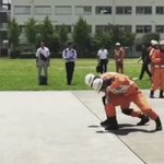 大阪の消防士の訓練がスゴすぎる!かっこよすぎるw