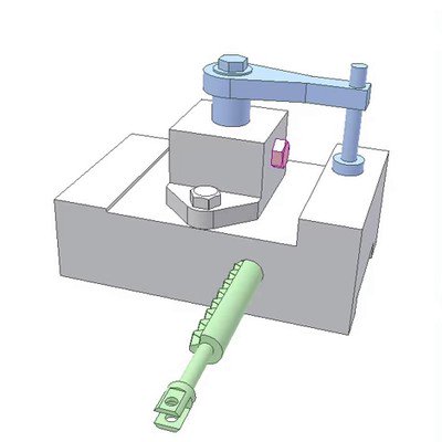 Pick and Place Mechanism of Helical Gear