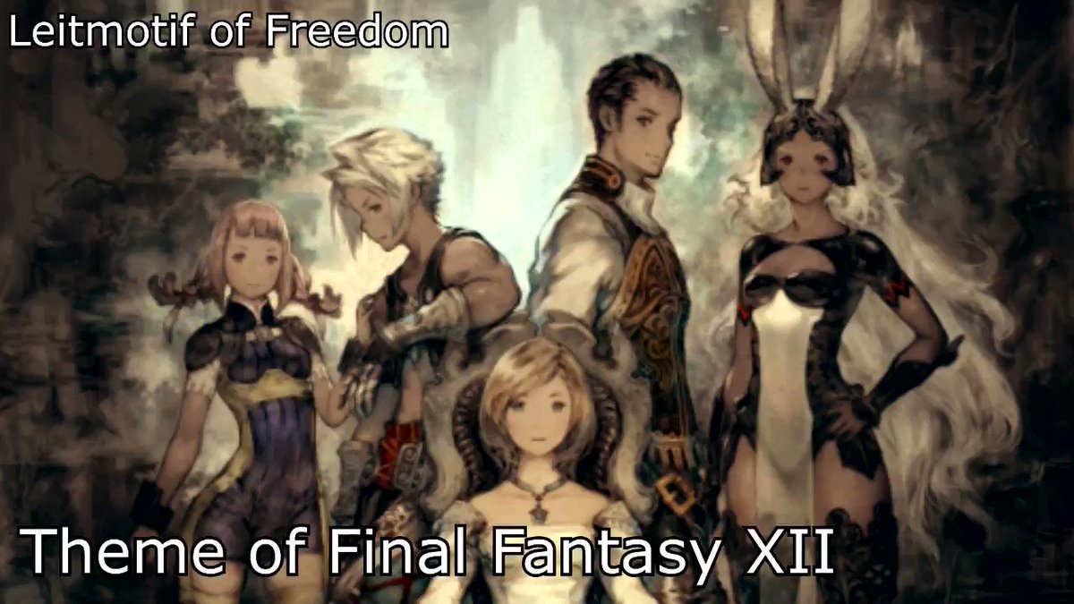 Bring Peanut Butter Since I Ve Seen Folks Say Final Fantasy Xii Isn T Melodic And Doesn T Carry Leitmotivs Like Uematsu Does Here Is The Leitmotiv Representing The Idea Of Freedom