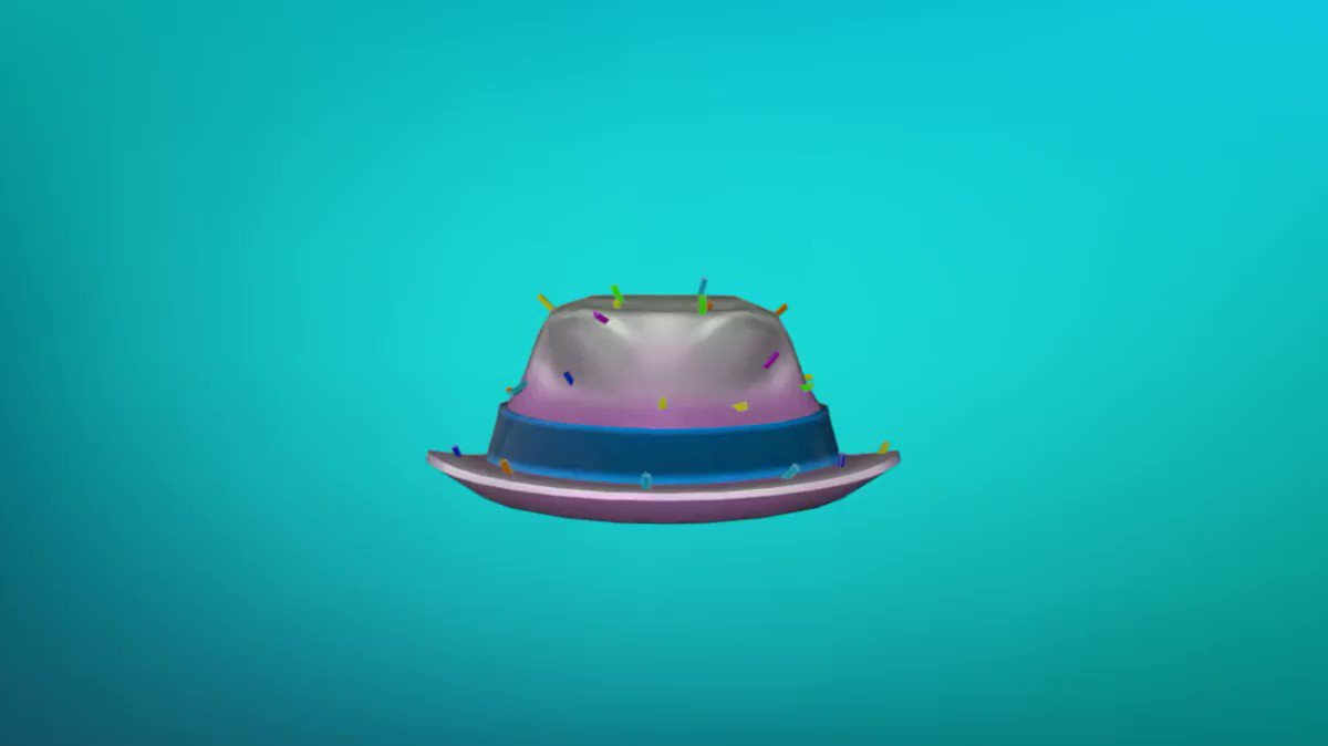 Roblox On Twitter There S Nothing Wrong With Paper Cones But This Many Years Of Roblox Calls For A Classier Birthday Hat Celebrate Our 13th Anniversary With The Party Fedora Https T Co 0uzht8tjz5 - party fedora roblox