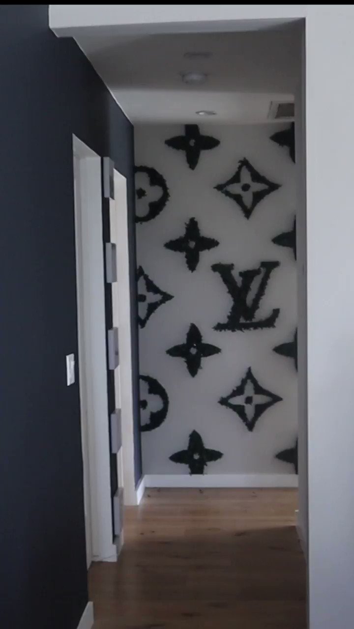 DIY Louis Vuitton Wall *EASY TUTORIAL* 