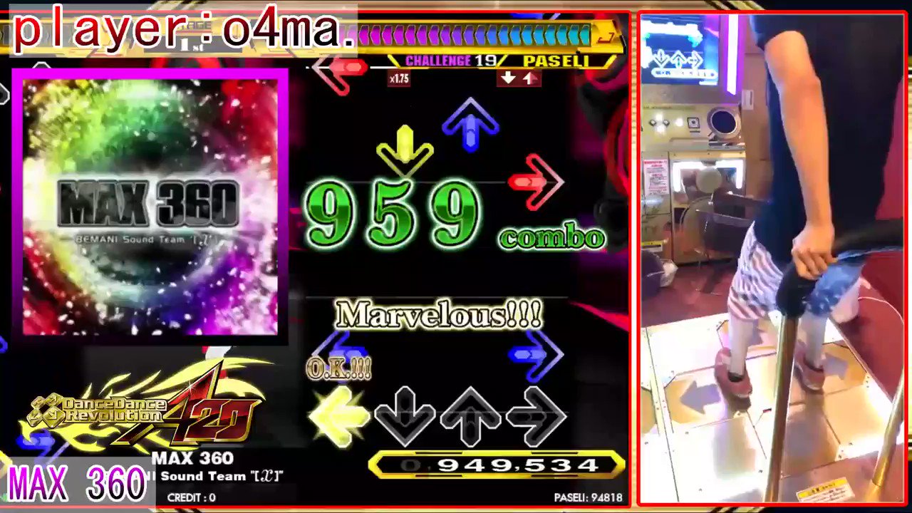 Twitter এ O4ma Max 360鬼1回目のaaa Full Combo この時の最後メッチャ上手かったし本当に もしかもしかするとこれをきっかけにまた爆発成長出来るかも Max 360 Challenge 19 a Full Combo Here ﾁｬﾝﾈﾙ登録もお願いします T Co O1r1zhhdpy