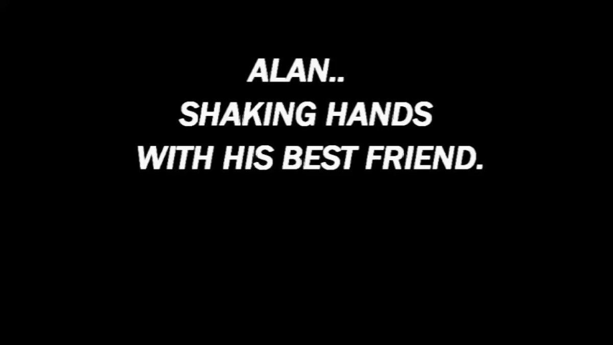 Alan shaking hands with his best friend. #animation #art #movies #stopmotionanimation #StopMotion #shortfilm #shortfilms #animated #drama #movie #artist 1