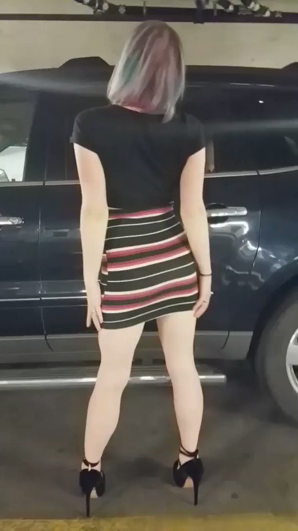 Miniskirt snapchat double penetration fishnet