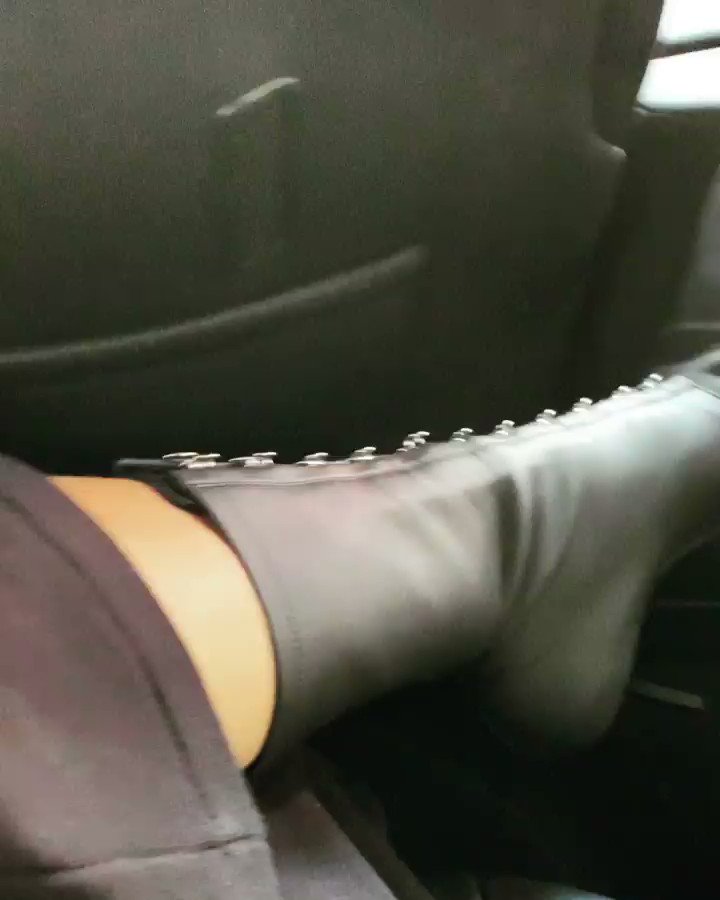 bat-mobile , but make it fashion!get into this matte leather-rubber fusion tho. @FentyOfficial