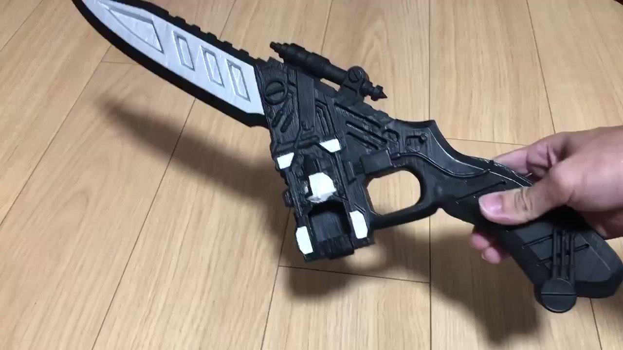 劇中プロップ改造 『エターナルエッジ』 仮面ライダーW ダブル