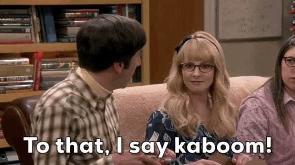 The Big Bang Theory (@bigbangtheory) on Twitter photo 10/09/2019 00:13:12 @CBS @GIPHY @CBS @GIPHY