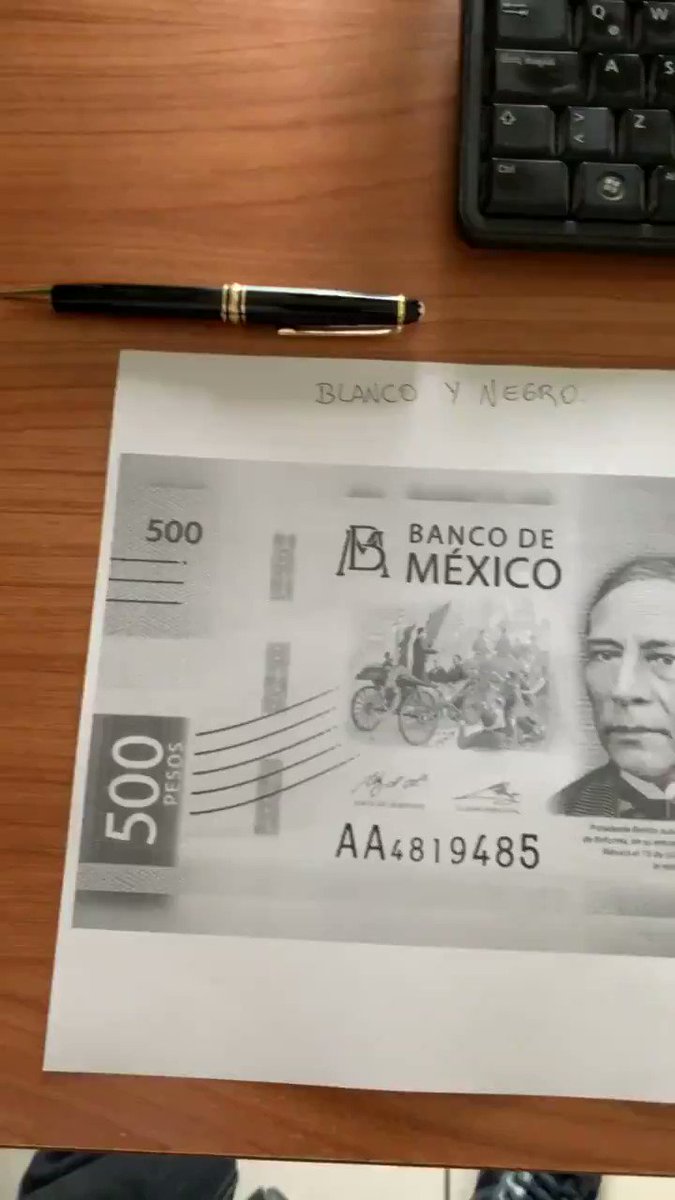 La 4T presenta su billete más seguro e infalsifica...