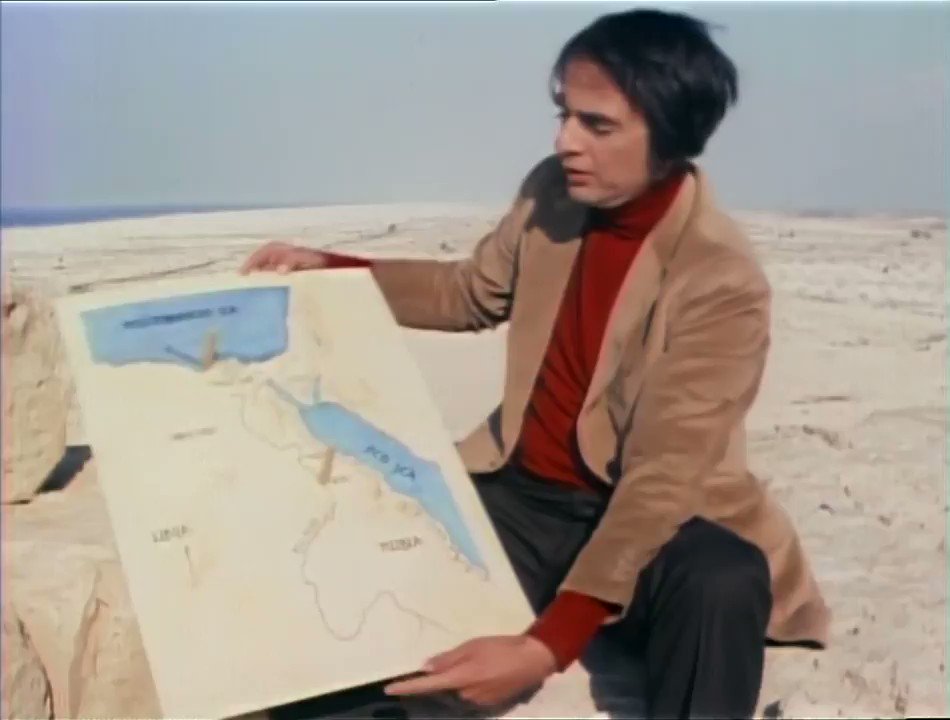 Carl Sagan explains how the ancient Greeks knew the Earth was round and calculated its circumference over 2,000 years ago.
https://t.co/xgJsj6yM79