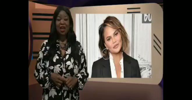 I LOVE @chrissyteigen Entertainment Fix is Back! #absolutelyangelayvonne #entertainment_fix_ #ChrissyTeigan #trump #onairtalent