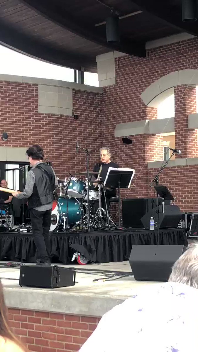 Late post here but: @gregatcxn and @kiddrsue - here in Indiana we have @OfficePracticum AND free concerts by #MightyMax Max Weinbeg’s Jukebox #goodlife