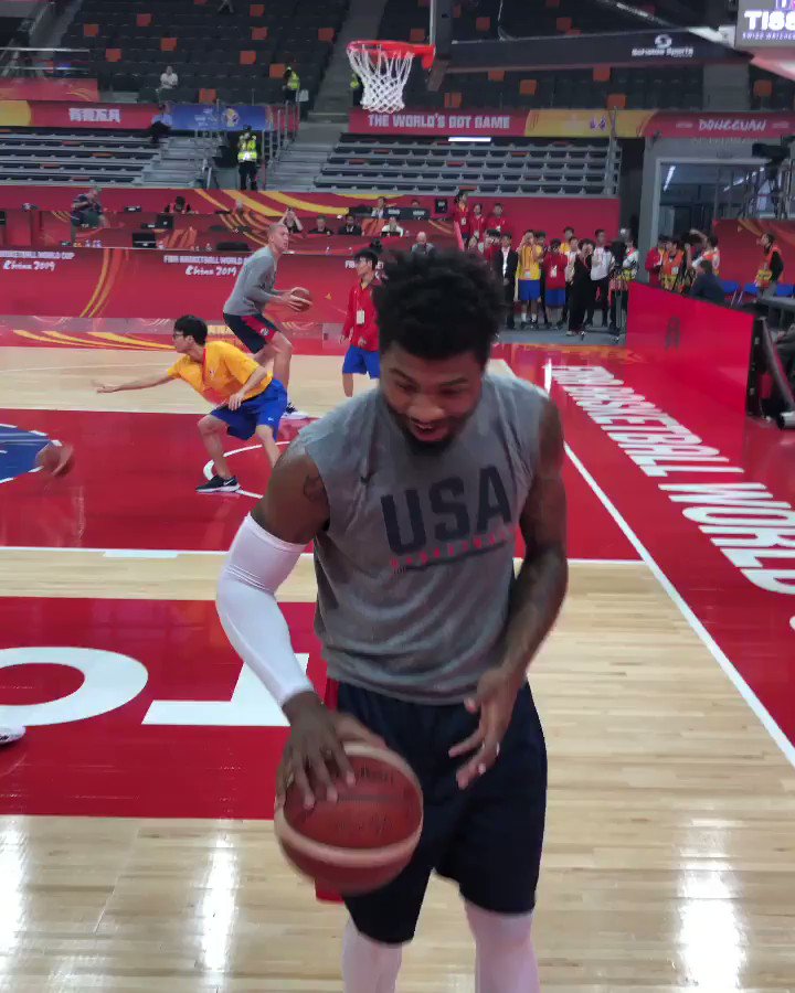 โ๏ธ @smart_MS3 ready!
๐บ๐ธ v ๐ซ๐ท #FIBAWC Quarterfinals
โฐ: 7:00am/et
๐บ: ESPN2
๐ป: http://worldcup.basketball/watchย