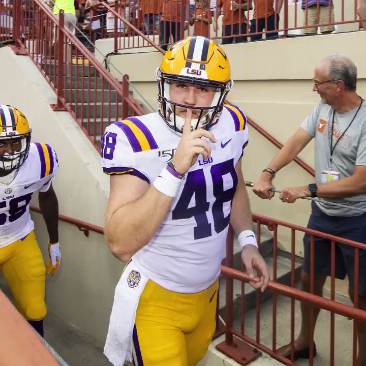 Cody Worsham (@CodyWorsham) on Twitter photo 2019-09-11 14:57:28 No one notices the longsnapper – until he screws up. @bferguson50 doesnt make many mistakes, but dont overlook his importance to @LSUfootball. Blake talks perfection, Chelsea-Arsenal, Cade York, and special teamers on HFP. 🔗lsul.su/2ksaeh3 🍎lsul.su/HeyFightinPodc… No one notices the longsnapper – until he screws up. @bferguson50 doesnt make many mistakes, but dont overlook his importance to @LSUfootball. Blake talks perfection, Chelsea-Arsenal, Cade York, and special teamers on HFP. 🔗lsul.su/2ksaeh3 🍎lsul.su/HeyFightinPodc…