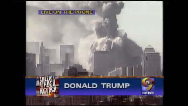 D∆X™ (@Dax_x98) on Twitter photo 2019-09-11 14:58:37 Trump bragging that he now had the tallest building in New York the day the twin towers fell 18 years ago.. Trump bragging that he now had the tallest building in New York the day the twin towers fell 18 years ago..