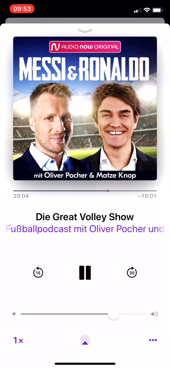 Tobi Holtkamp (@Rune4) on Twitter photo 2019-09-12 08:06:58 Messi & Ronaldo - neue Folge! Aufgenommen beim Junggesellenabschied in Tansania @oliverpocher @matzeknop ➡️ Die Great Volley Show 🎧 AudioNow: audionow.de/podcast/messi-… 🎧 Spotiy: open.spotify.com/episode/1lari4… 🎧 Apple: podcasts.apple.com/de/podcast/mes… Messi & Ronaldo - neue Folge! Aufgenommen beim Junggesellenabschied in Tansania @oliverpocher @matzeknop ➡️ Die Great Volley Show 🎧 AudioNow: audionow.de/podcast/messi-… 🎧 Spotiy: open.spotify.com/episode/1lari4… 🎧 Apple: podcasts.apple.com/de/podcast/mes…