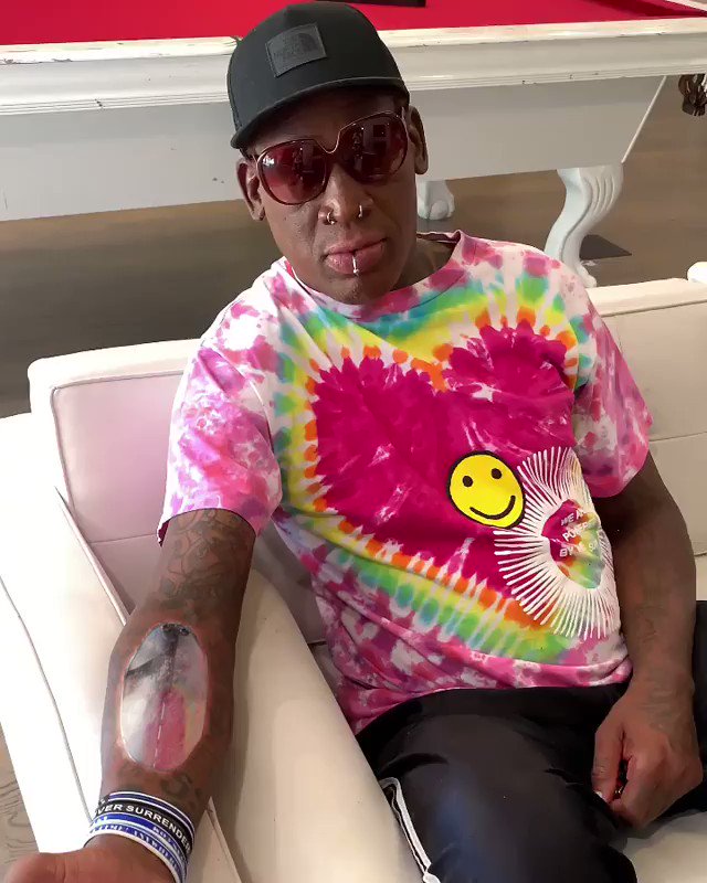 Only Dennis Rodman, only him.