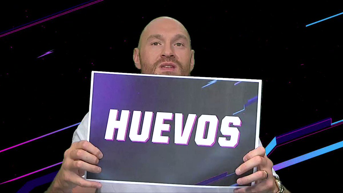 ¡Momento de las clases de español! Y parece que @Tyson_Fury aprobó. 😁😂😁@ESPNBoxeo @trboxing#BOXEOxESPN 🥊#tysonfury #furywallin #mexico #idependenciademexico