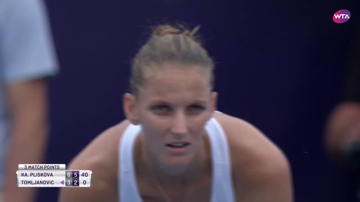 Karolina Pliskova @KaPliskova