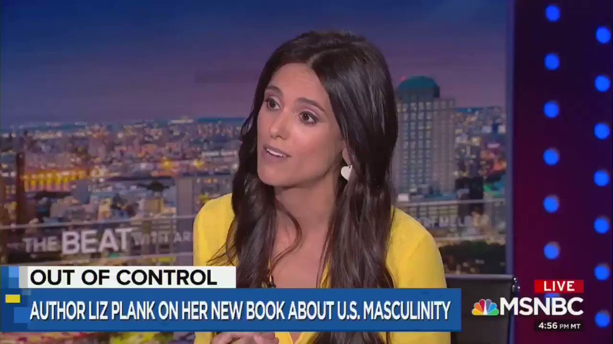 Liz Plank (@feministabulous) on Twitter photo 14/09/2019 23:59:51 If you’re a man in america, it’s easier to get a gun than a therapist. (@TheBeatWithAri ) If you’re a man in america, it’s easier to get a gun than a therapist. (@TheBeatWithAri )