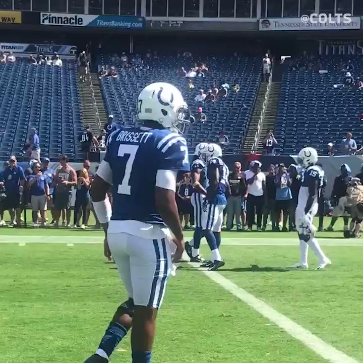 Indianapolis Colts (@Colts) on Twitter photo 2019-09-16 03:00:25 The man of many handshakes. #INDvsTEN The man of many handshakes. #INDvsTEN