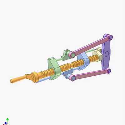 Nut-Screw and Bar Mechanisms