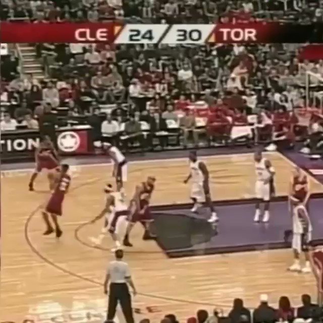 (2005) The origins of LeBronto. 20 year-old LeBron James drops 56 on Toronto. ๐
#WITNESS