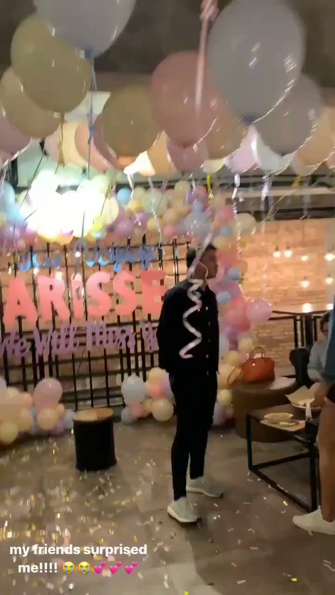 gracia (@immarygracee) on Twitter photo 15/09/2019 22:49:38 Surprise despedida party for Arisse last night! Kyooot nung mag-jowa. 🥰💙 Surprise despedida party for Arisse last night! Kyooot nung mag-jowa. 🥰💙