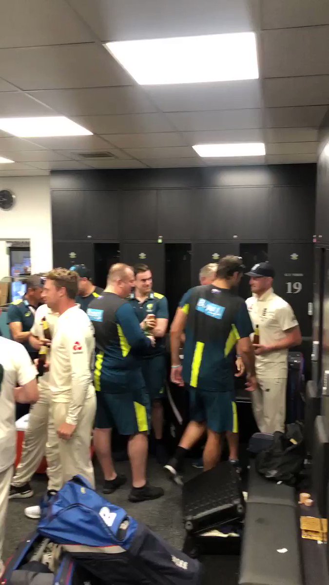 Fierce competitors on the field, but so much respect between these two sides ๐