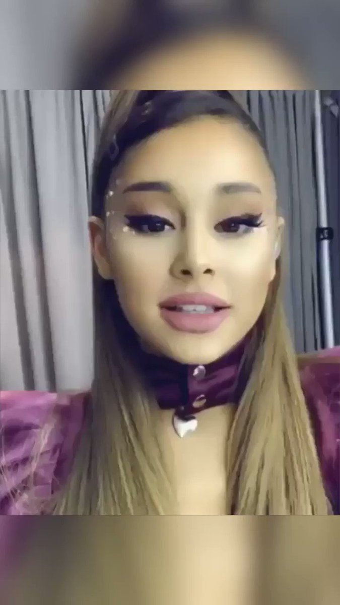Pop Crave (@PopCrave) on Twitter photo 2019-09-16 22:39:58 Ariana Grande sends signed merch and a personalized video to a fan who missed the singer’s concert due to a scheduled surgery. 🖤 Ariana Grande sends signed merch and a personalized video to a fan who missed the singer’s concert due to a scheduled surgery. 🖤