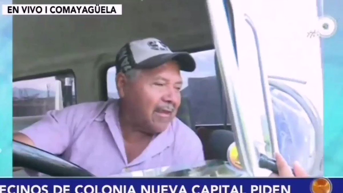 #HoyMismo #PrimeraEdición Vecinos de la Colonia Nueva Capital en #TGU mencionan que no tienen agua ni para lavar los uniformes de los menores, ni para bañarse; piden ayuda a los carros cisternas.