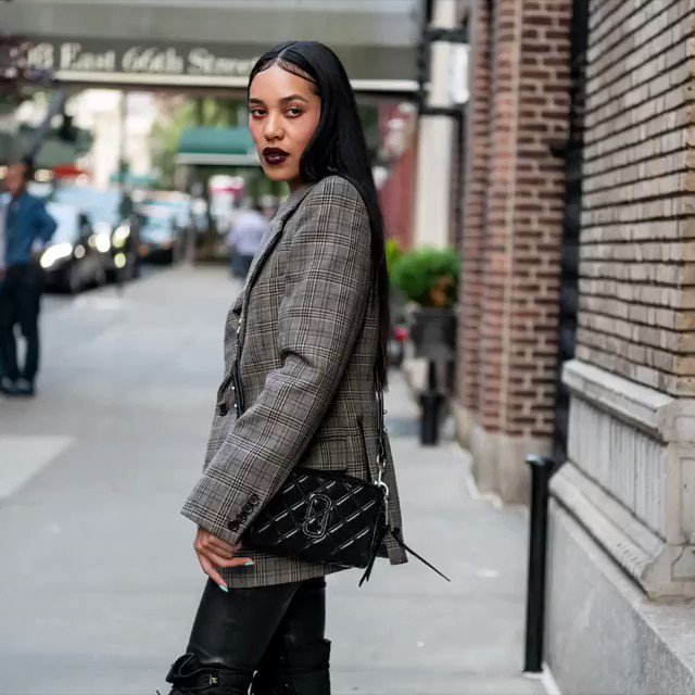 Marc Jacobs on X: Aleali May wearing RUNWAY FALL 2019 MARC JACOBS