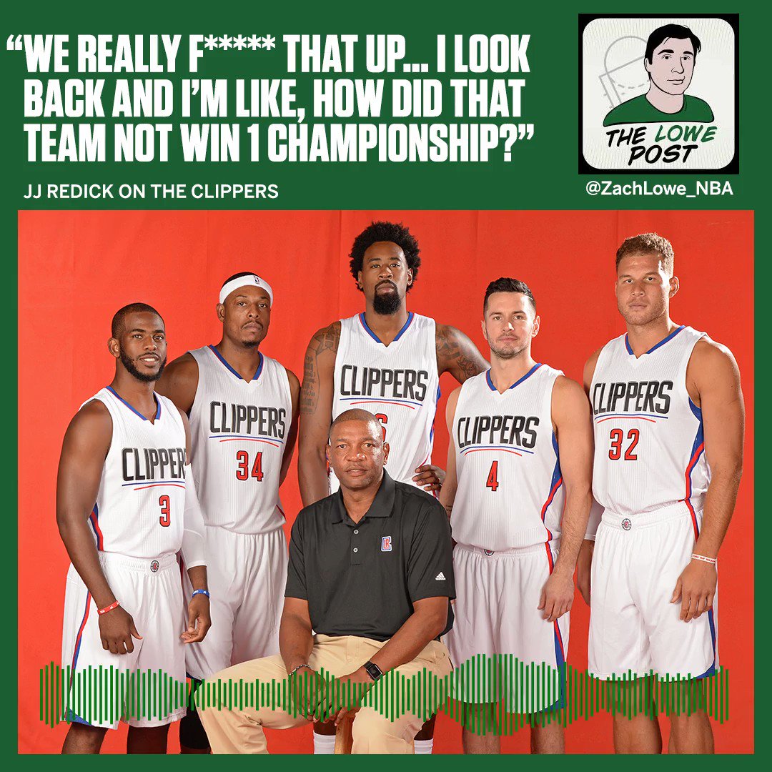 Zach Lowe (@ZachLowe_NBA) on Twitter photo 18/09/2019 14:38:13 Excerpt from yesterday's Lowe Post podcast with J.J. Redick (espn.com/espnradio/play…) Excerpt from yesterday's Lowe Post podcast with J.J. Redick (espn.com/espnradio/play…)