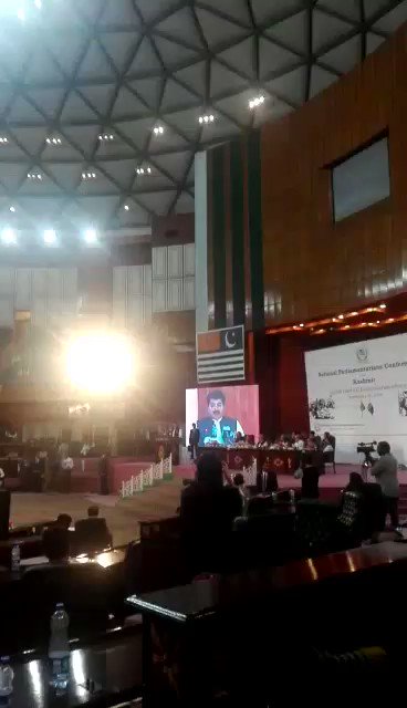 National Parliamentarian Conference on Kashmir. π΅π°#PresidentAlvi #SenateChairman